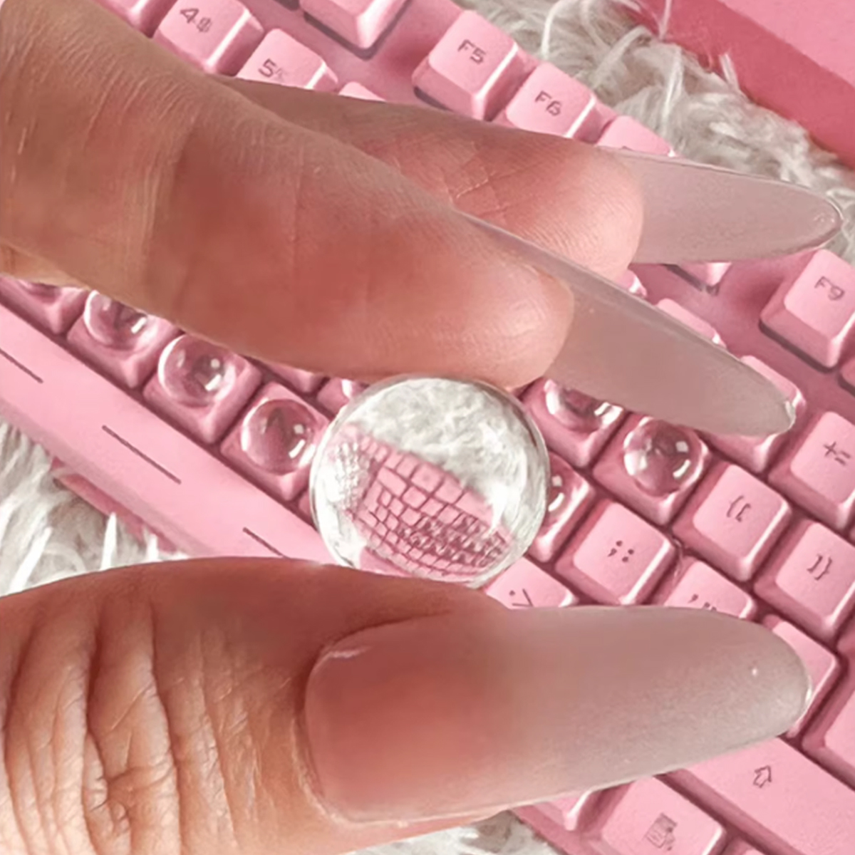 Keyboard Cover Silicone - Nail Art Keyboard Key Caps for