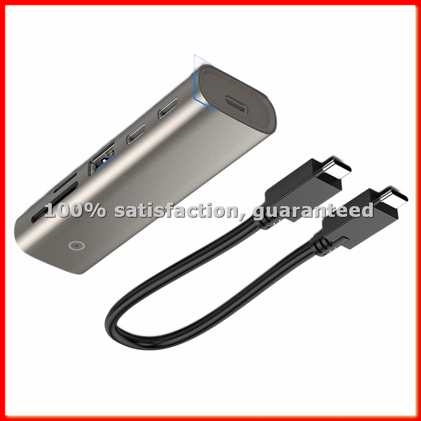 Laptop Accessories Computer - USB Hub USB-A(Gen2)+2xUSB-C(Gen 2)+ SD/TF 3.0