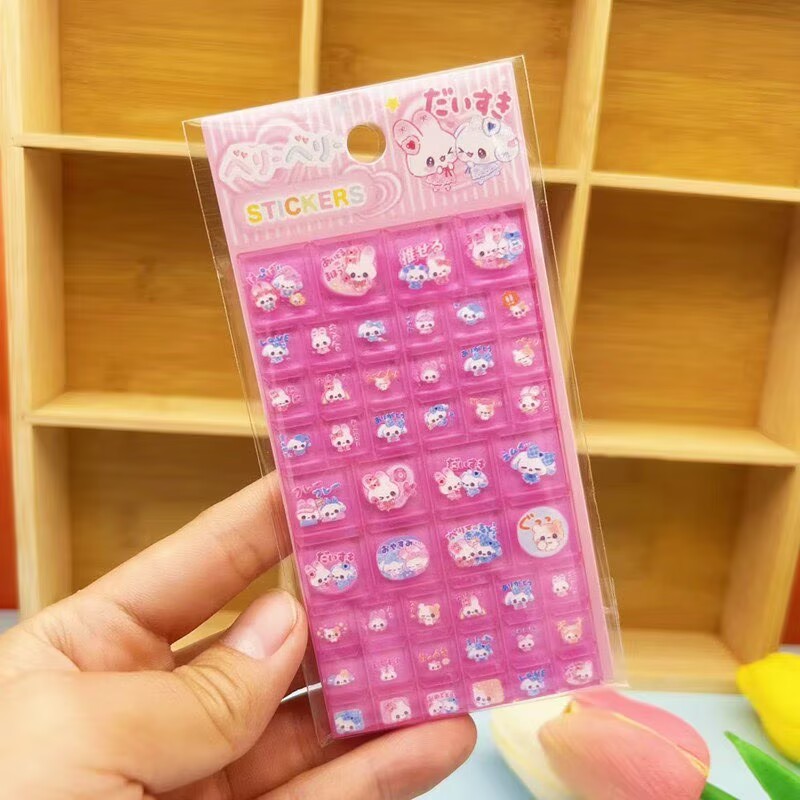 2/4p Solid Square Sticker Diy  - Laptop Accessories Gifts 리뷰 및 가격