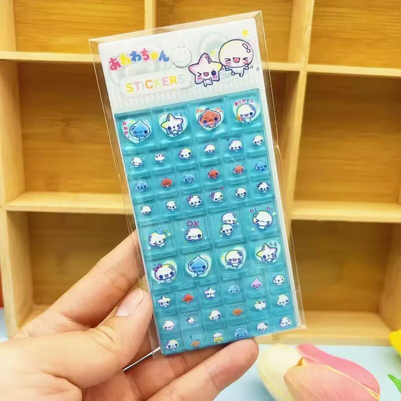 2/4p Solid Square Sticker Diy  - Laptop Accessories Gifts 리뷰 및 가격