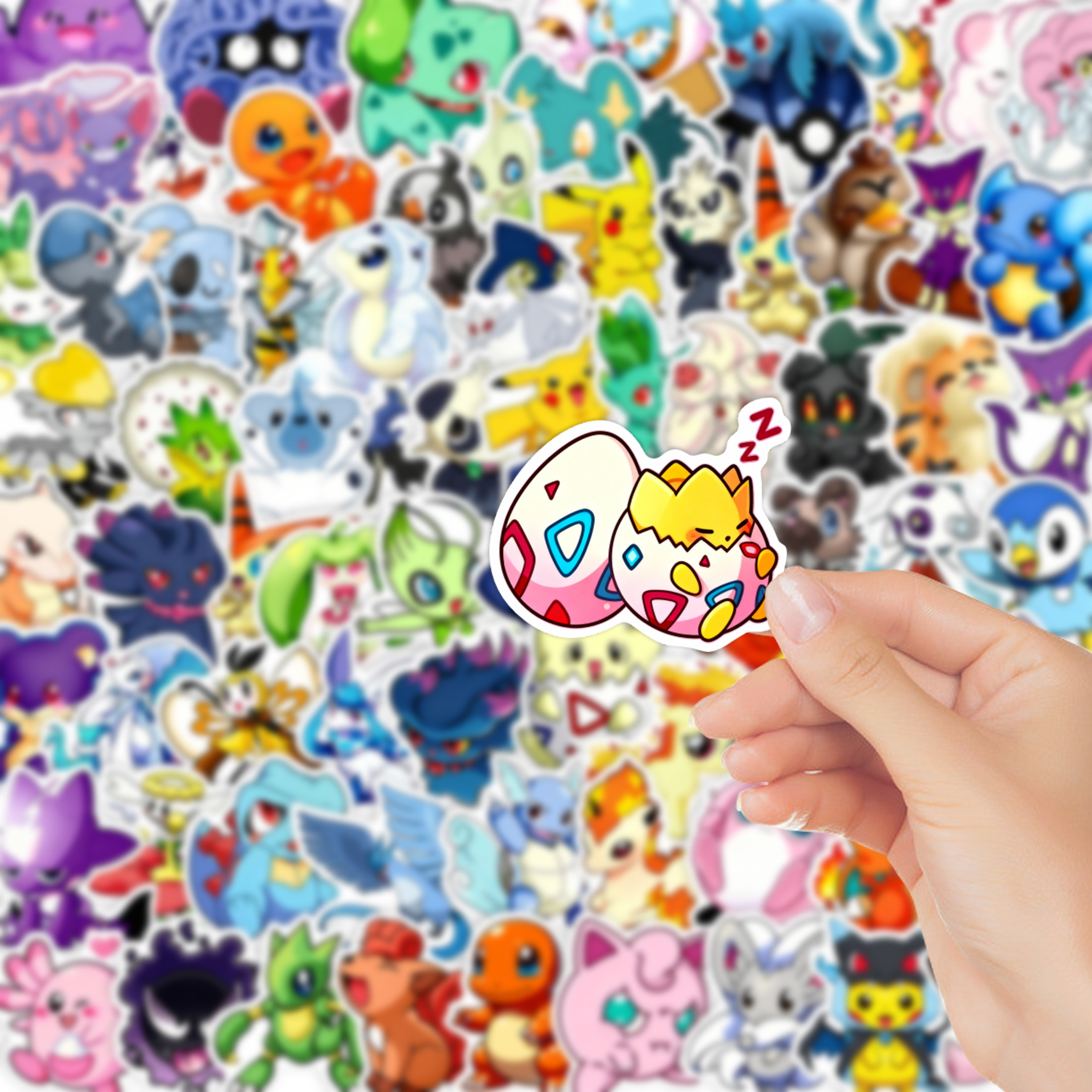 100/200pcs Pokemon Anime Stick - Laptop Accessories Gifts 리뷰 및 가격