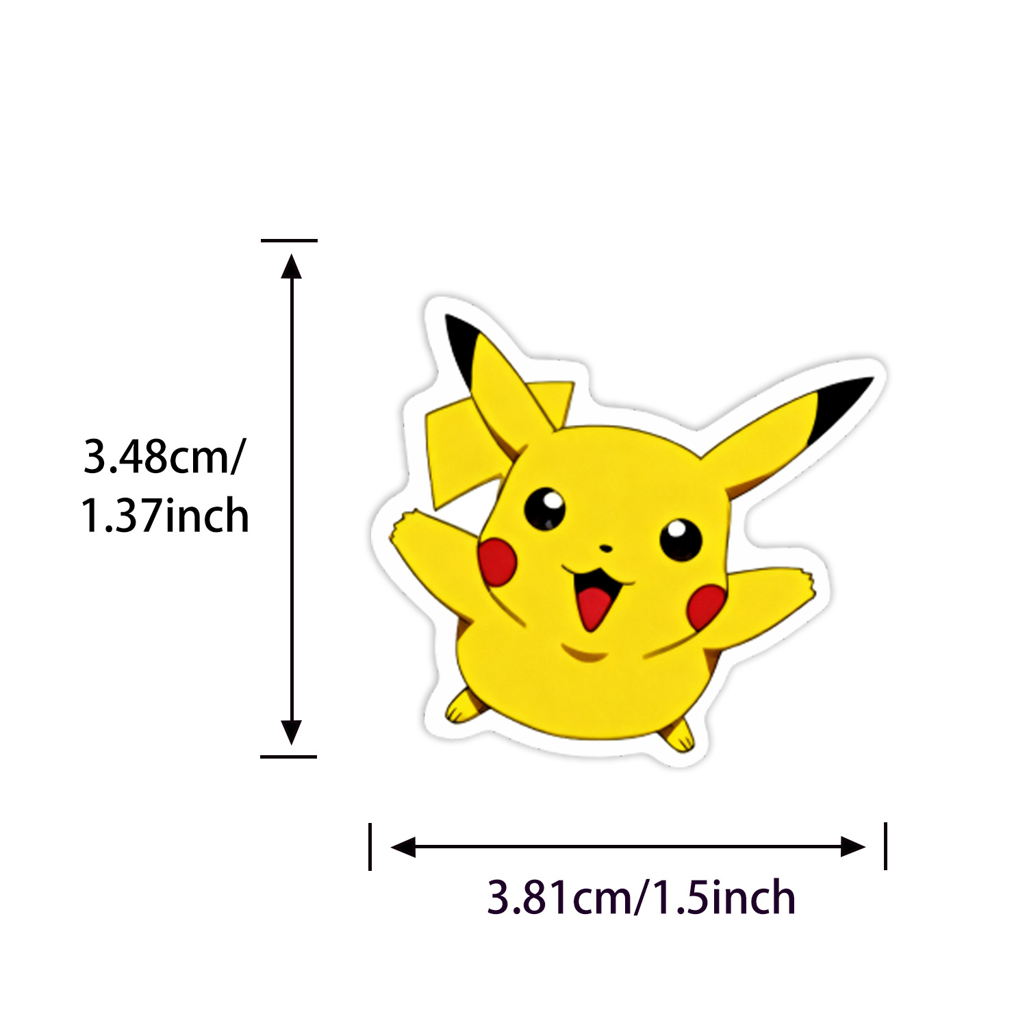 100/200pcs Pokemon Anime Stick - Laptop Accessories Gifts 리뷰 및 가격
