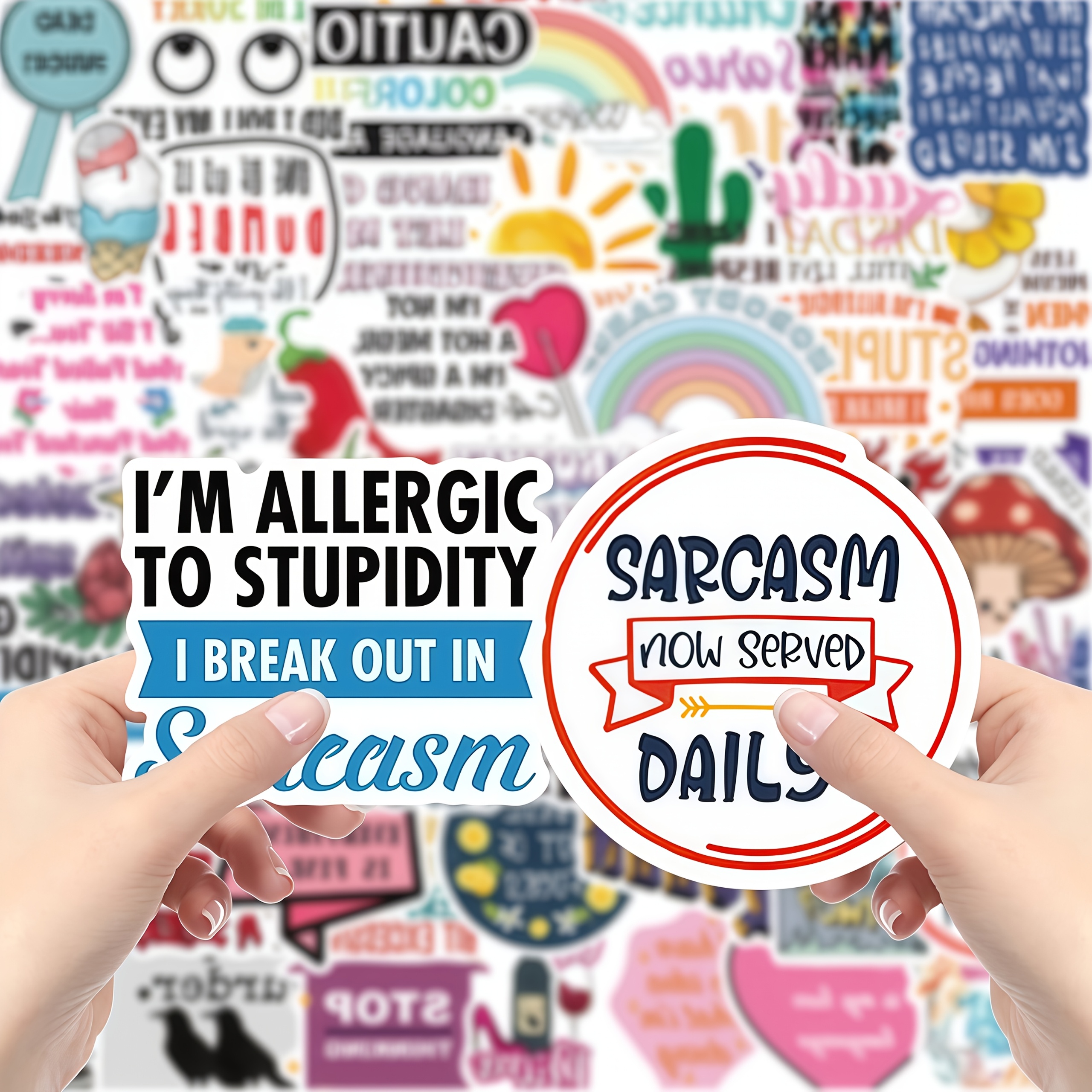 50 piece sticker set with sati - Laptop Accessories Gifts 리뷰 및 가격