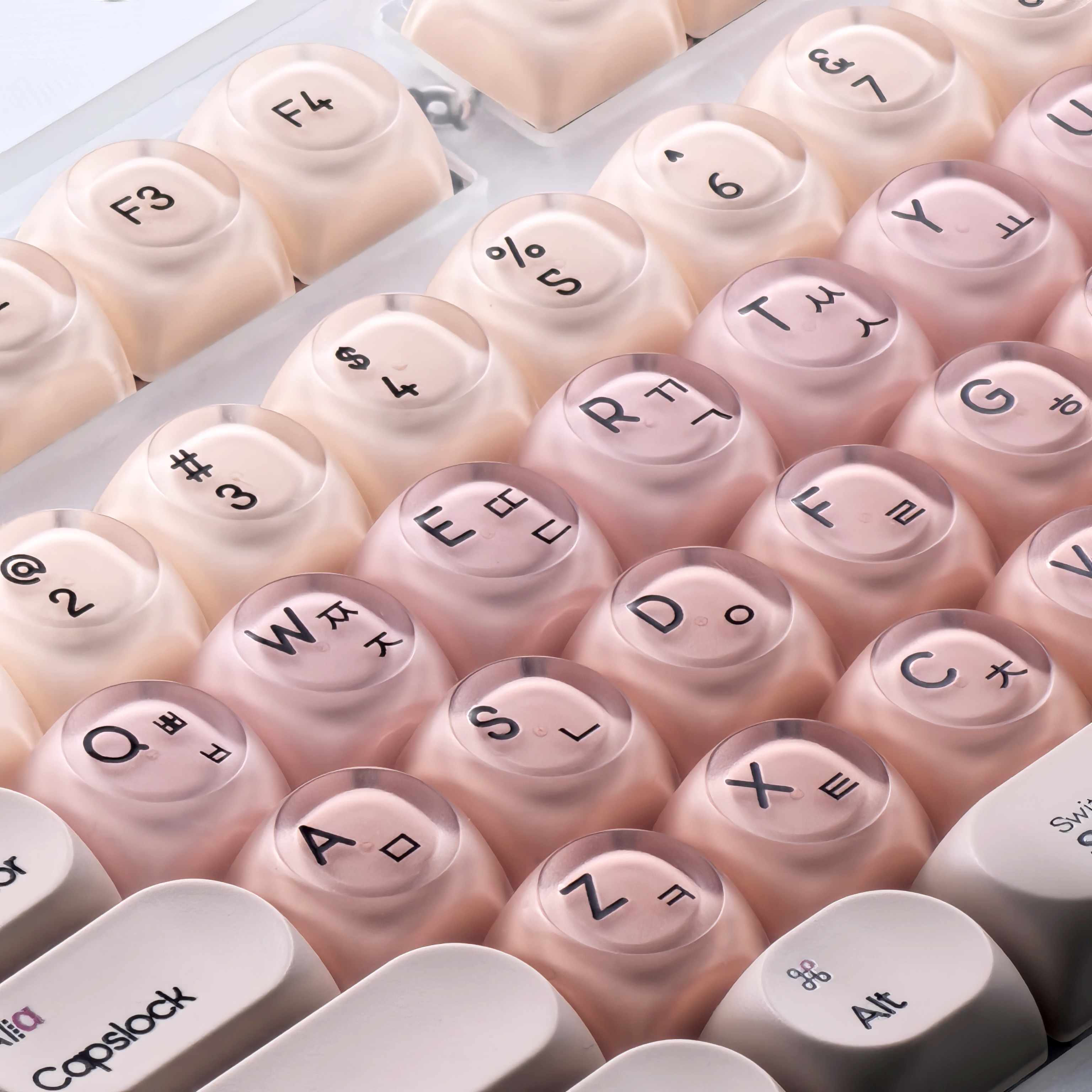 MAIMOOO Pink Korean Keycaps Li - Keyboard Cover Silicone 리뷰 및 가격