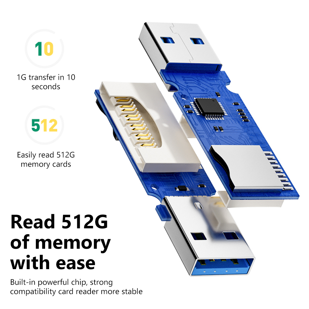 USB 3.0 Card Reader SD TF Memo - Laptop Accessories For Programmers 리뷰 및 가격