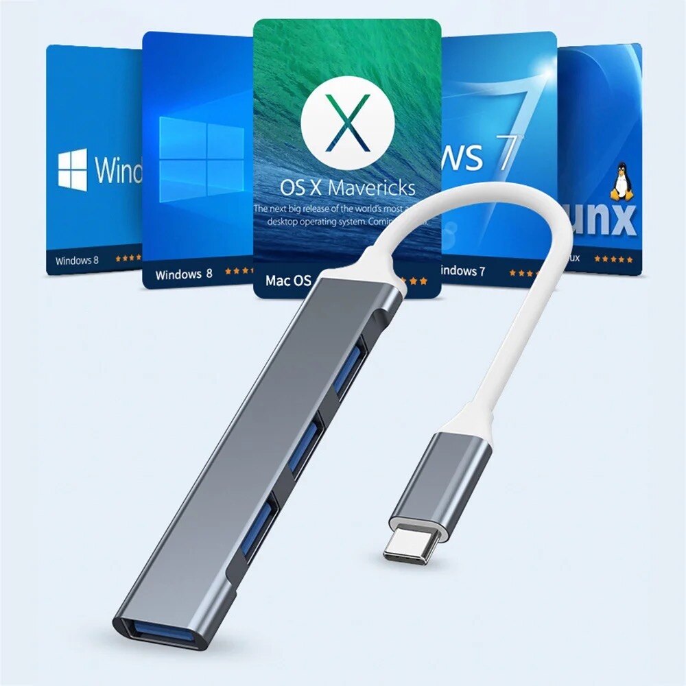 4 Ports Multi Splitter USB 3.0 - Laptop Accessories For Programmers 리뷰 및 가격