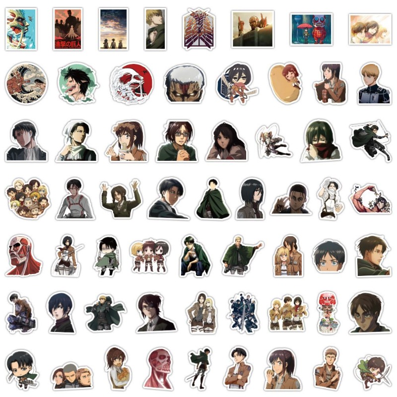 60Pcs Attack on Titan Anime St - Laptop Accessories & Repair Jagtap Dairy Pimple Nilakh Pimpri Chinchwad Maharashtra 리뷰 및 가격