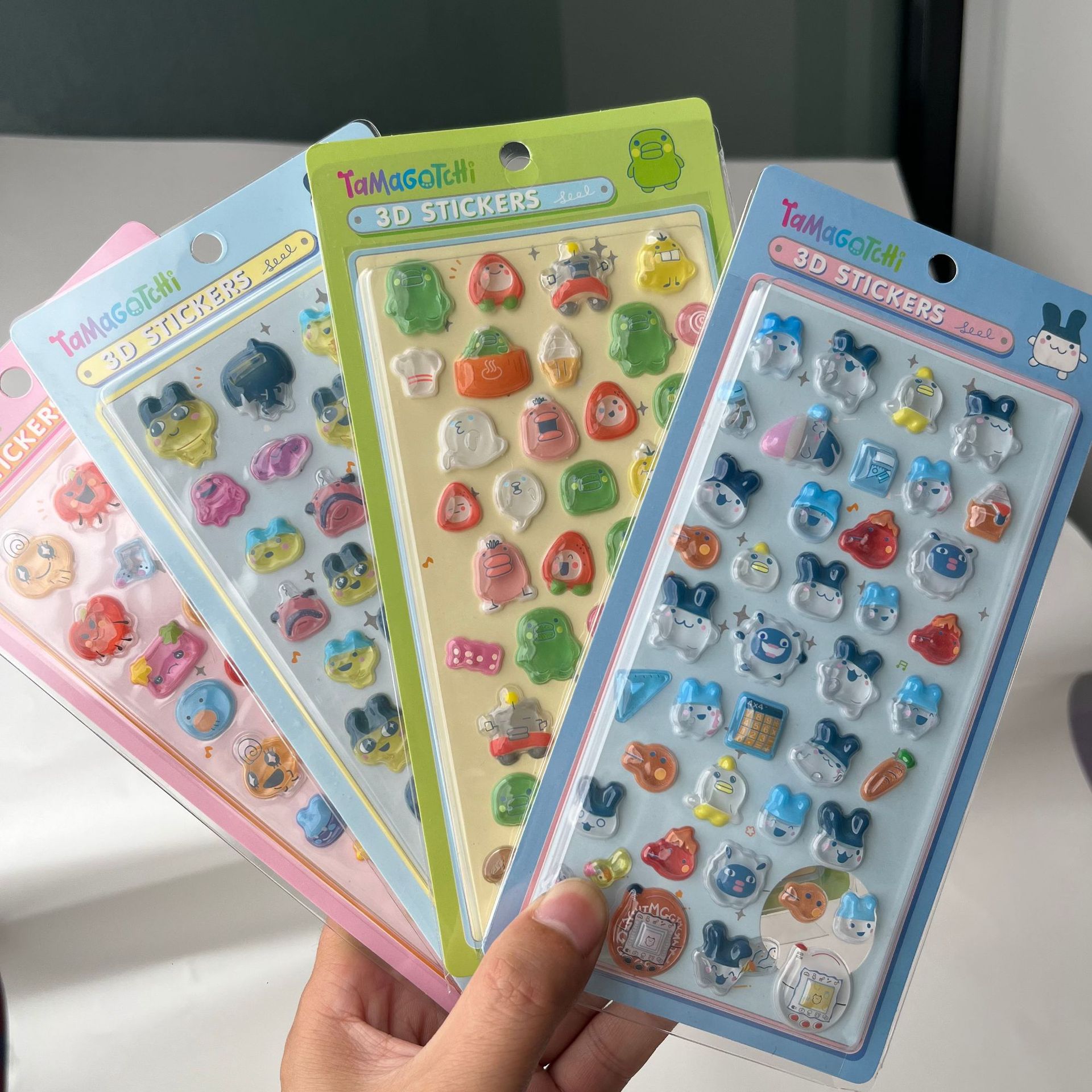 Cute Tamagotchi 3D Puffy Stick - Laptop Accessories Gifts 리뷰 및 가격