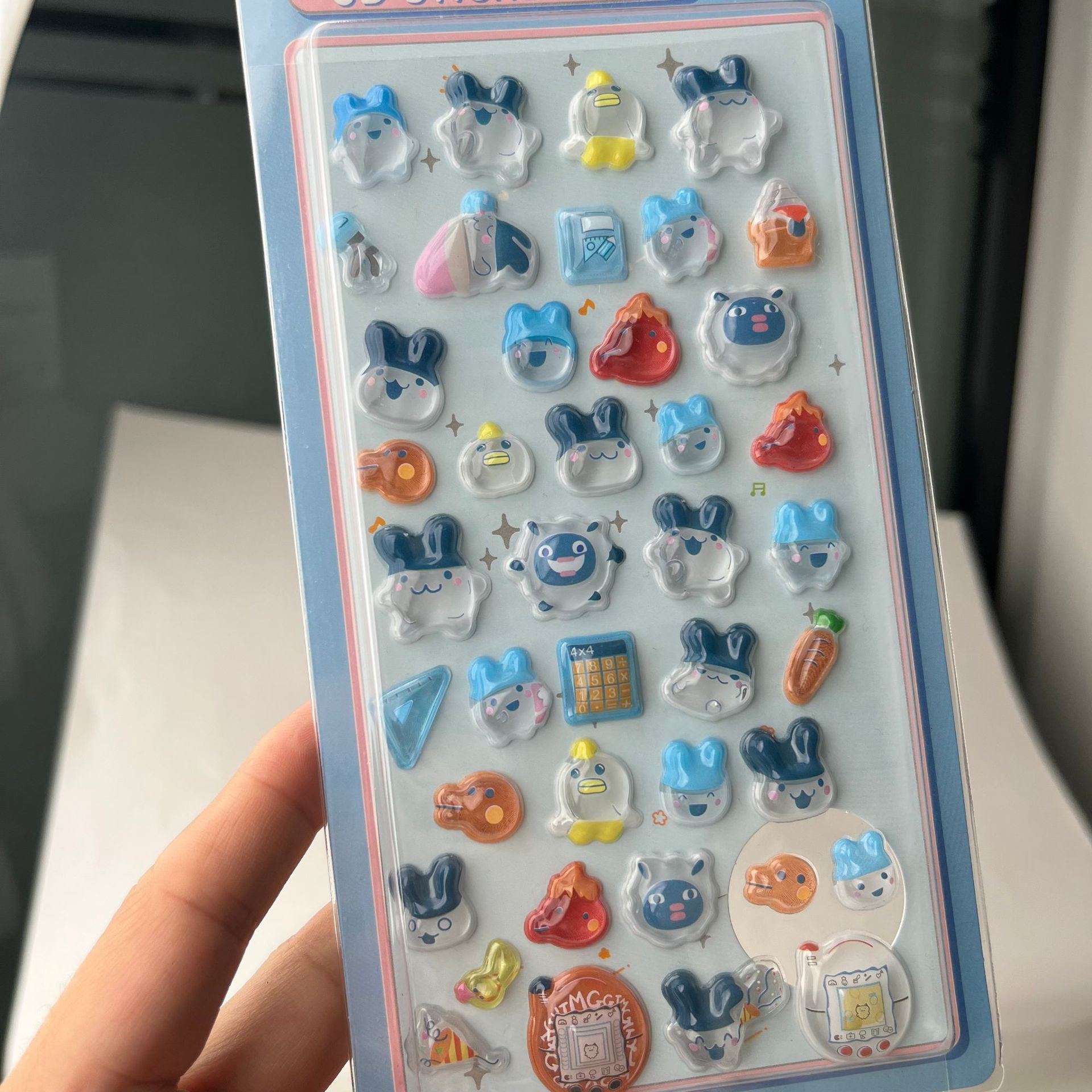 Cute Tamagotchi 3D Puffy Stick - Laptop Accessories Gifts 리뷰 및 가격