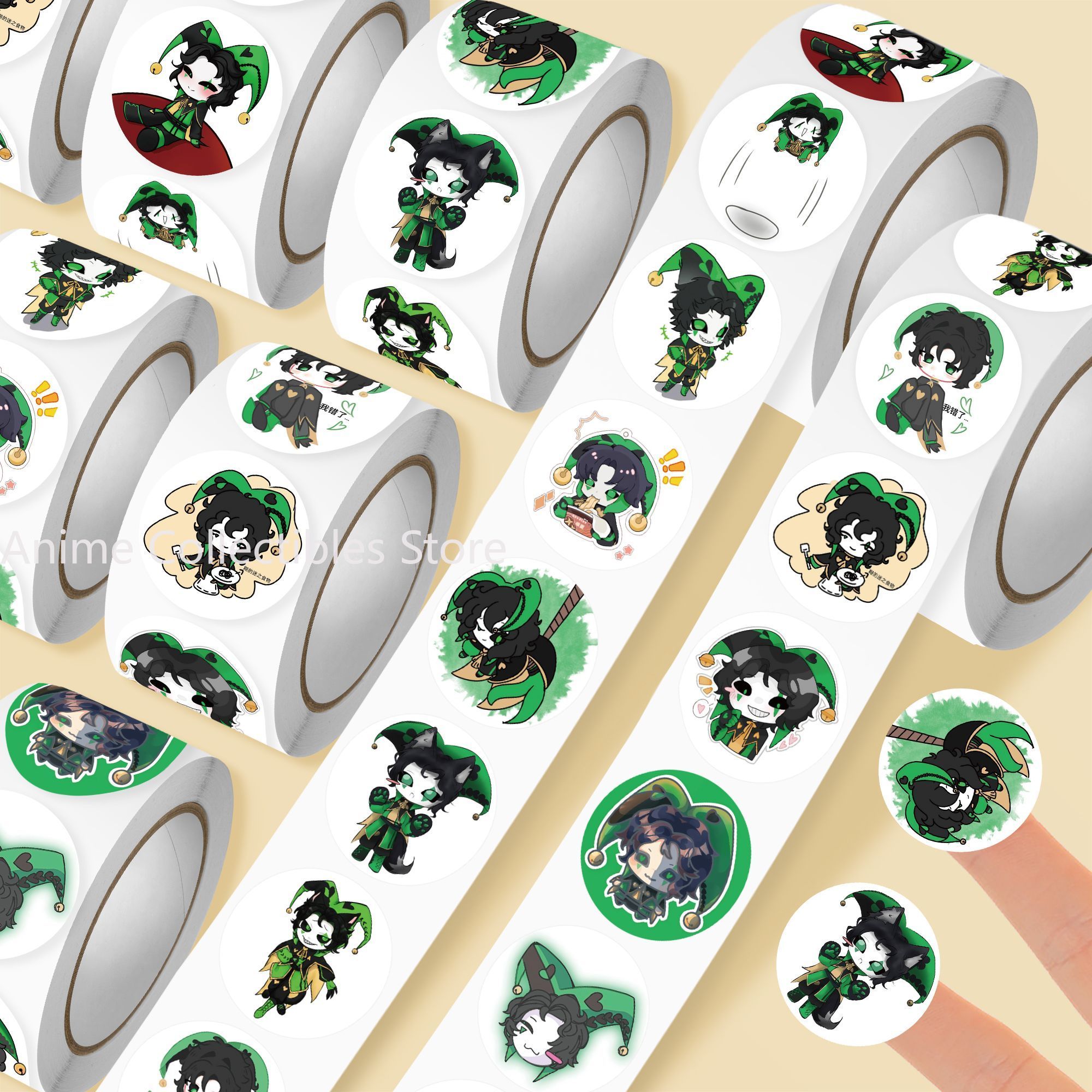 500Pc/Roll Anime The Freak Cir - Laptop Accessories Gifts 리뷰 및 가격
