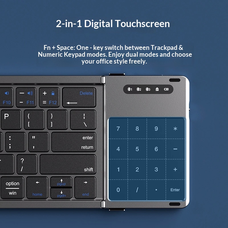 Mengzu Tri Fold Wireless Bluet - Laptop Accessories Computer 리뷰 및 가격