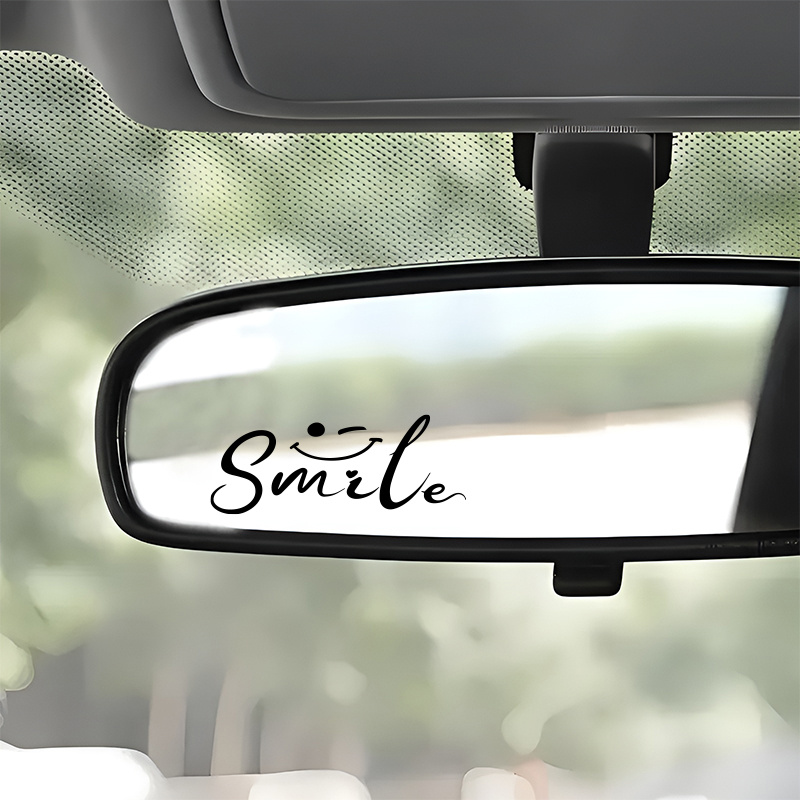 Smiley Face Mirror Sticker Glo - Laptop Accessories Gifts 리뷰 및 가격