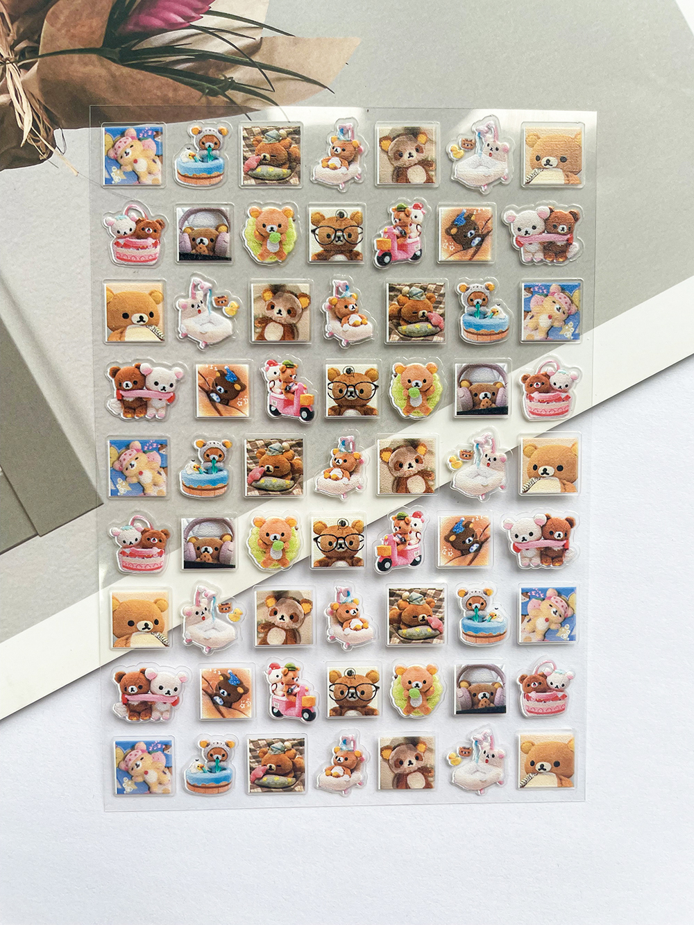 Mini Kawaii Rilakkuma Pvc Post - Laptop Accessories Gifts 리뷰 및 가격