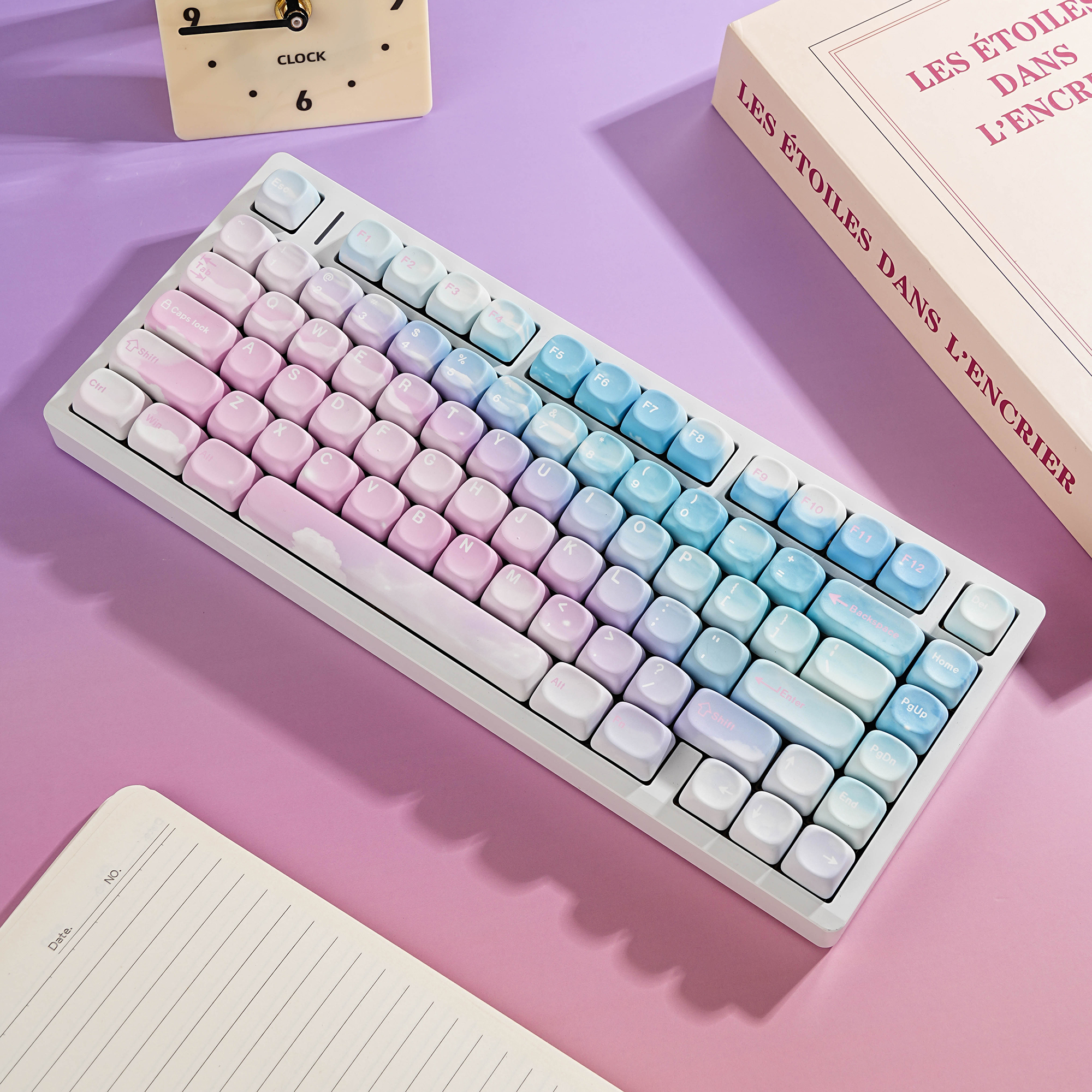 MOA PBT Keycaps Cute Ball Caps - Keyboard Cover Silicone 리뷰 및 가격
