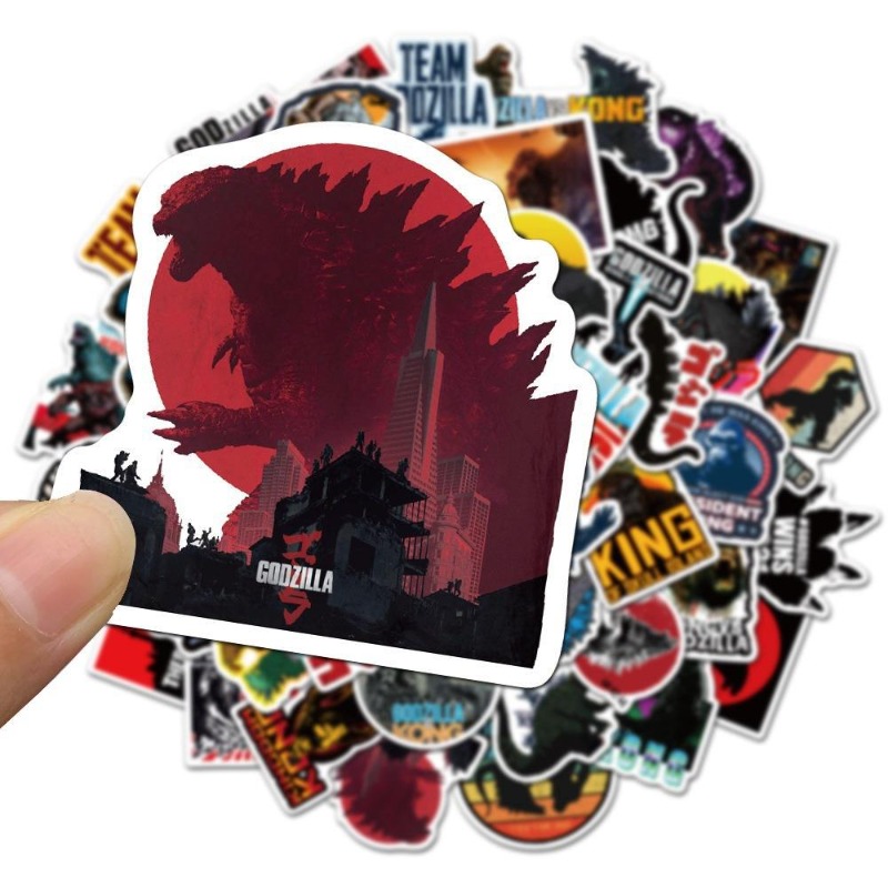 50pcs/set Movies Godzilla Vs.  - Laptop Accessories Gifts 리뷰 및 가격