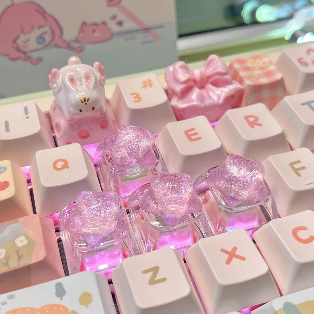Personalized Transparent Star  - Keyboard Cover Silicone 리뷰 및 가격