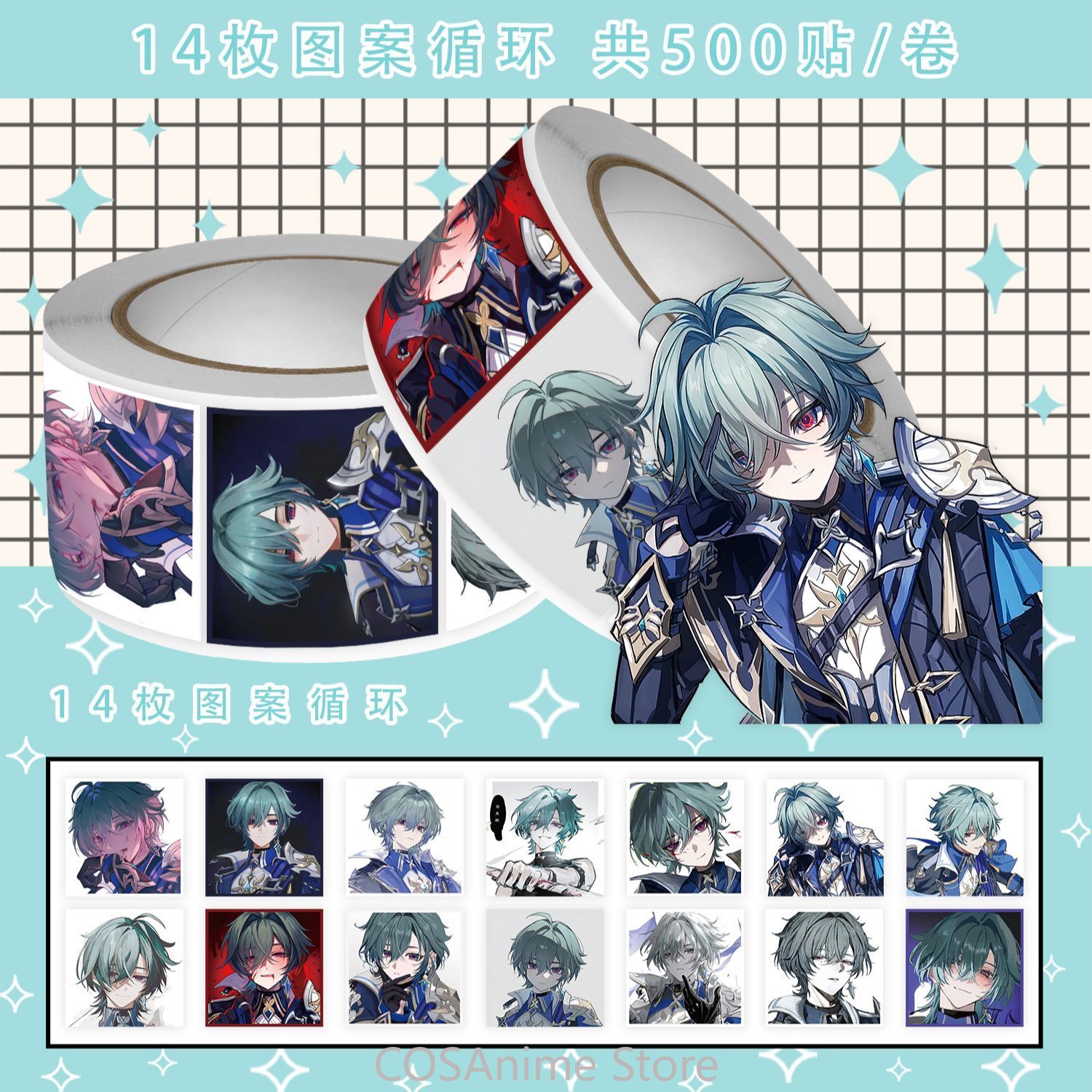 Anime Lohen Genshin Impact Q V - Laptop Accessories Gifts 리뷰 및 가격